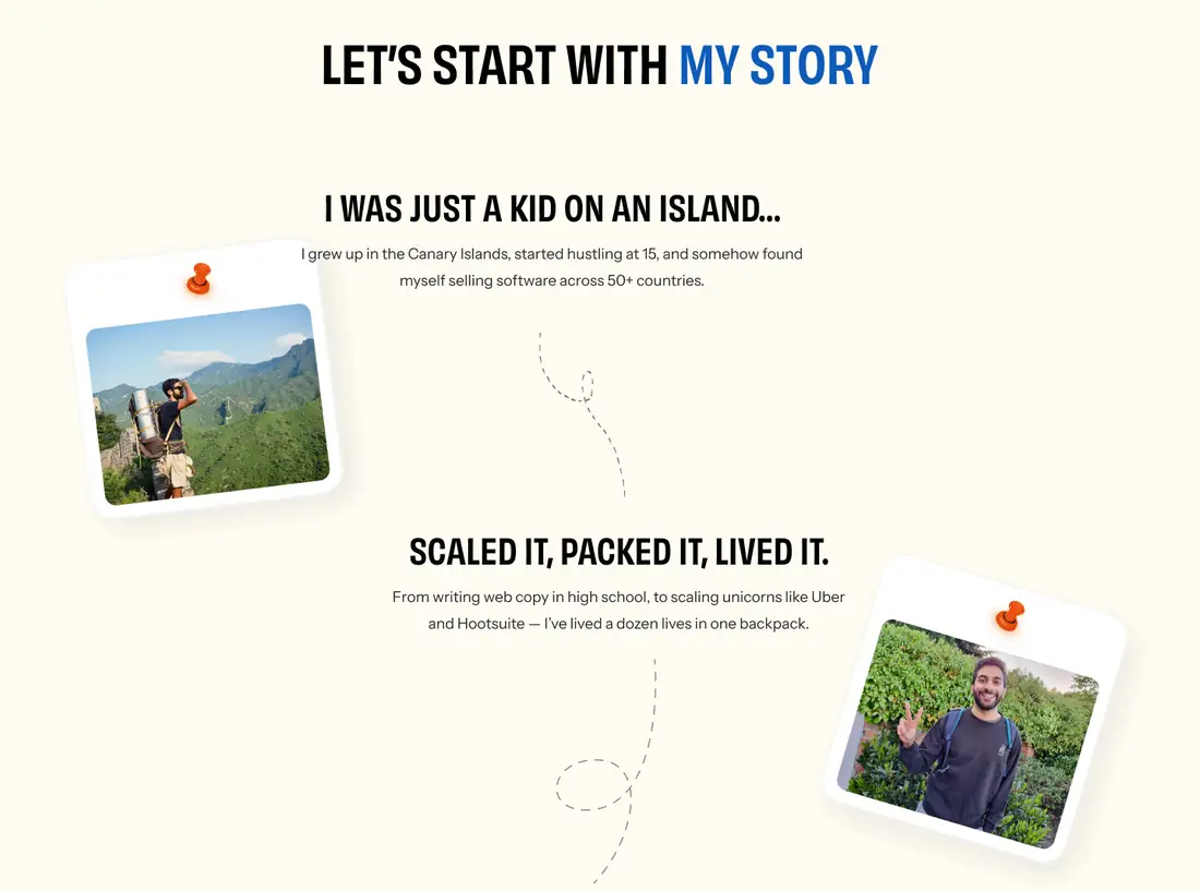 Full Time Backpacker, His story