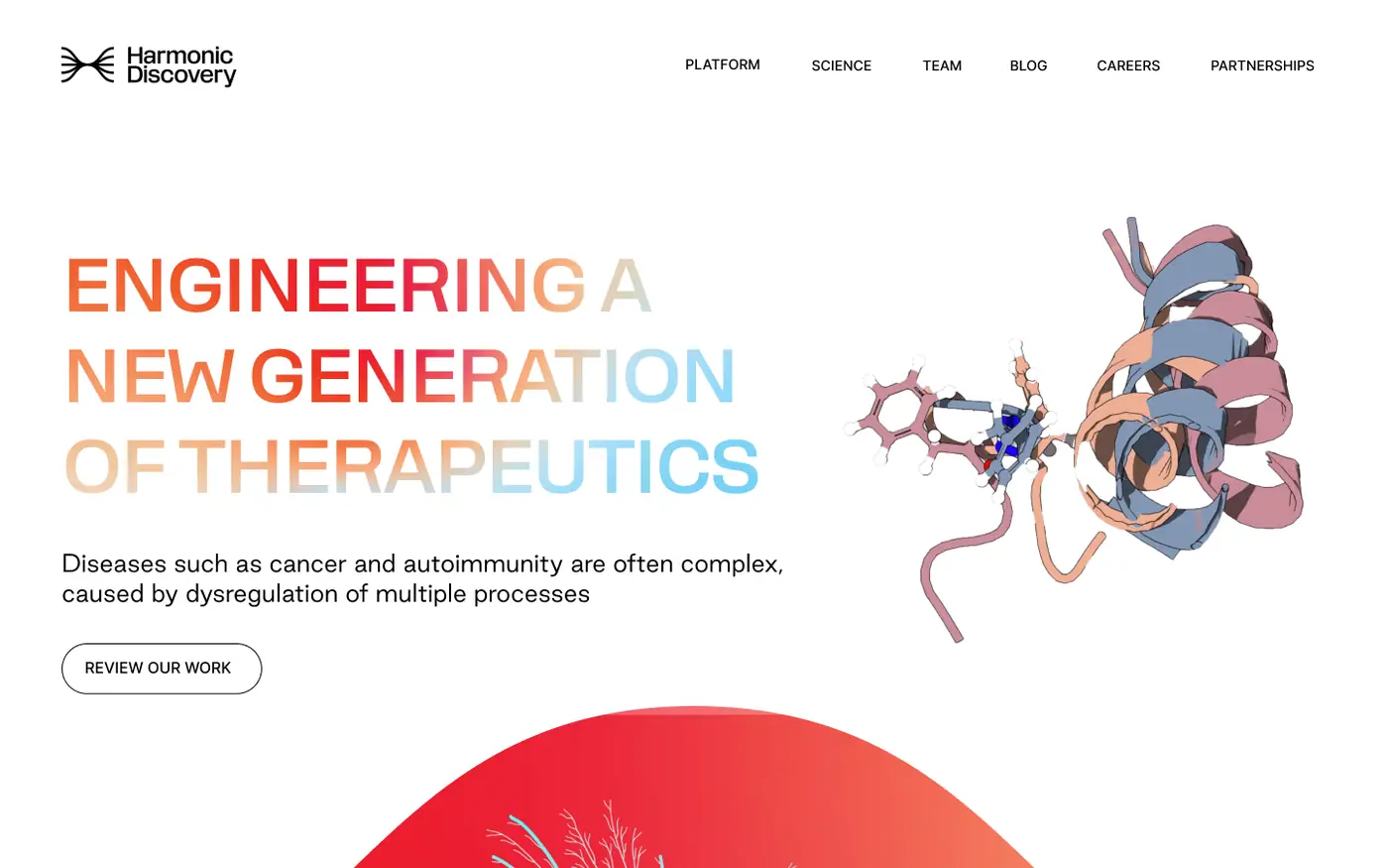 Harmonic Discovery homepage