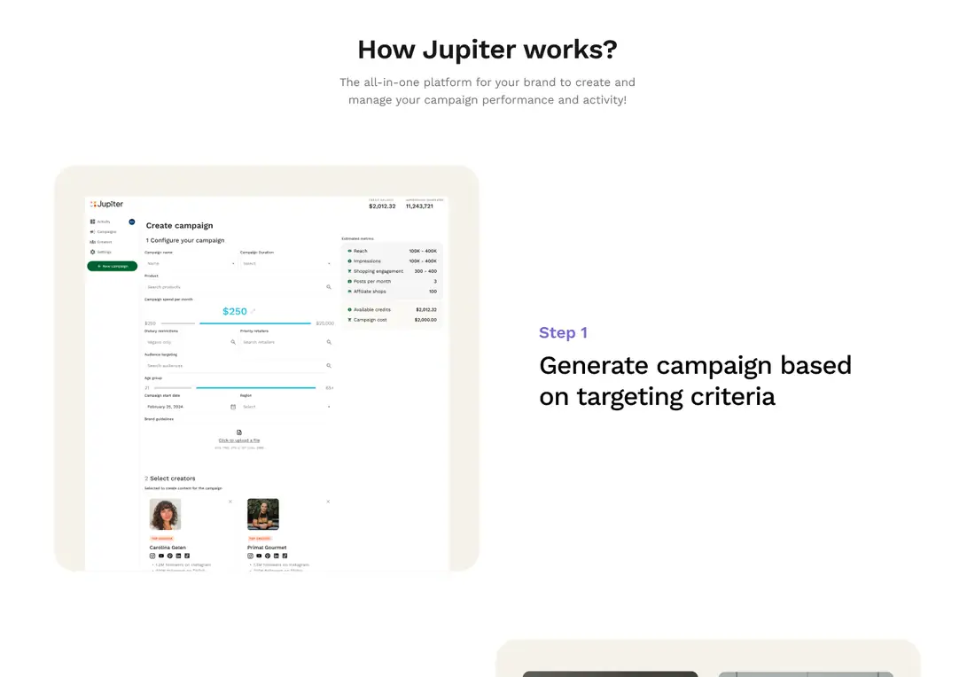 Jupiter, How Jupiter works